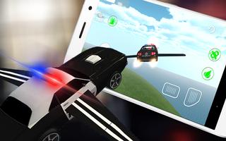 911🚔Flying Police Car 3D City screenshot 1