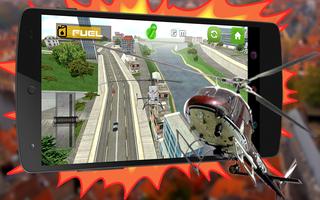 911 Police Helicopter 3D Pilot পোস্টার