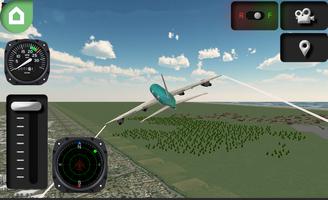 ✈️️Fly Real Airplane Flight 3D capture d'écran 2