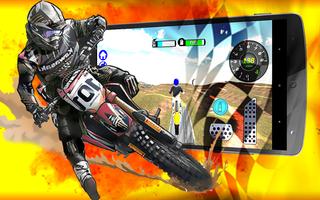 برنامه‌نما Extreme Motorbike Dirt Race 3D عکس از صفحه