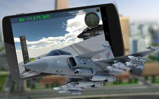 🛦F18 Jet Fighter 3d War Plane capture d'écran 1