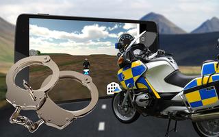 🚨911 Police Motocross 3D Bike الملصق