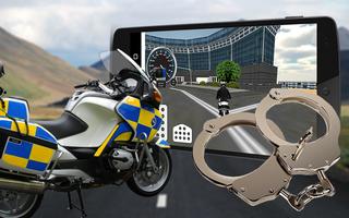 🚨911 Police Motocross 3D Bike syot layar 1