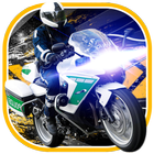 911 Police Motorbike Rider 3D أيقونة