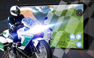 911 Police Motorbike Rider 3D скриншот 2