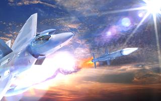 🚀Jet Fighter Airplane 3D War 海报
