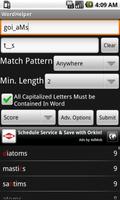 Word Finder Scrabble Solver screenshot 2