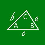 Ad-free Triangle Solver icône