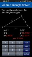 Ad-free Triangle Solver capture d'écran 3