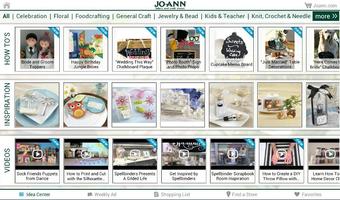 Jo-Ann Inspire for Tablets captura de pantalla 1