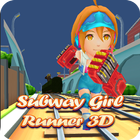 Subway Girl Runner 3D icône