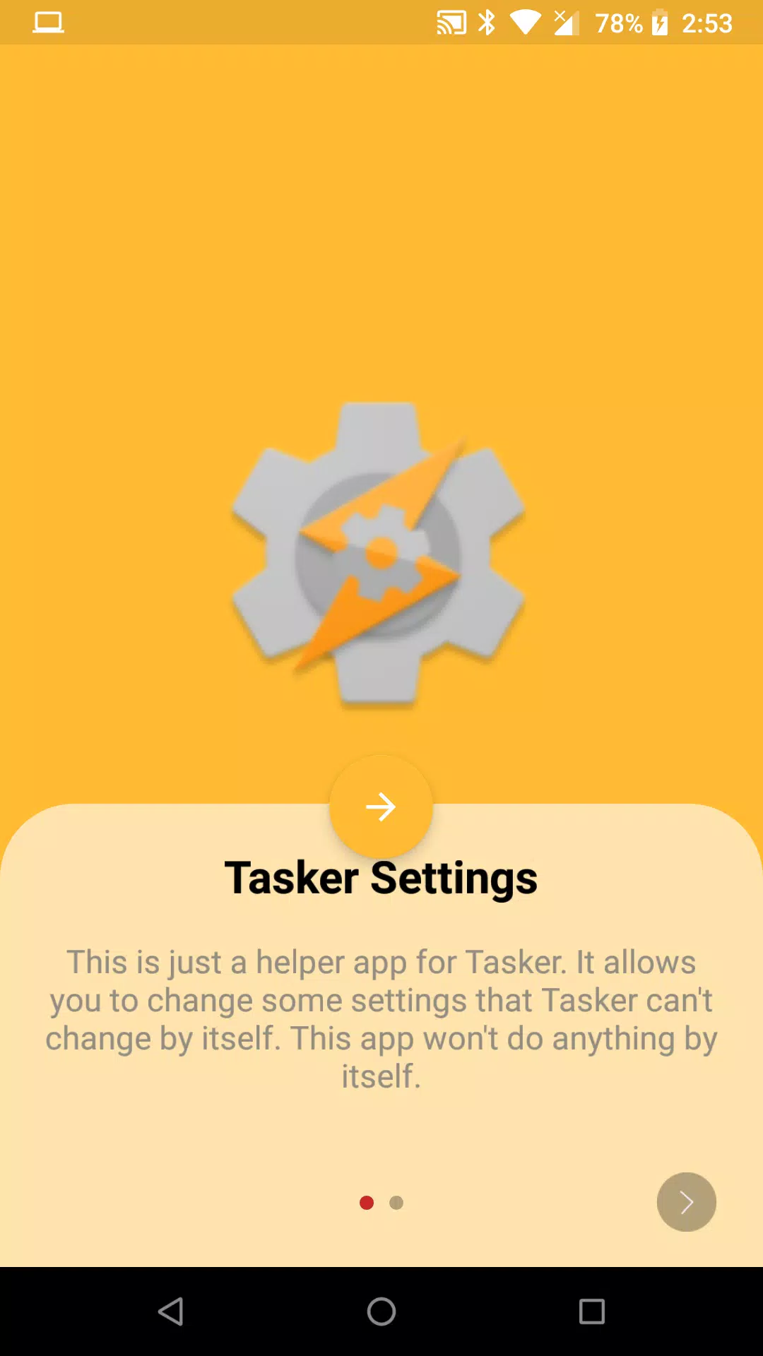 Android向けのTasker Settings APKをダウンロードしましょう
