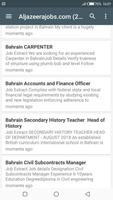 Jobs in Bahrain - Bahrain Job Vacancies capture d'écran 1