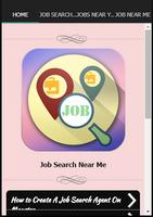 Job Search Near Me الملصق