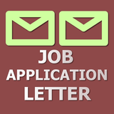 Job application letter icône
