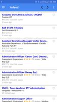 Job vacancies in Australia capture d'écran 1