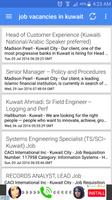 Job Vacancies in Kuwait Affiche