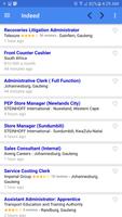 Job vacancies in South Africa captura de pantalla 1