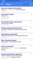 Job vacancies in South Africa imagem de tela 1