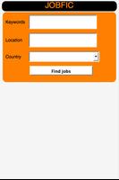 Job search.Work Search. JOBFIC پوسٹر