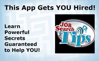 Job Search Tips Plakat