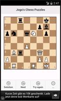 Chess puzzles, Chess tactics Affiche