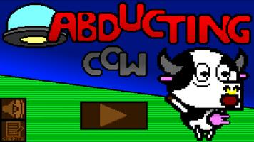 Abducting Cow Affiche