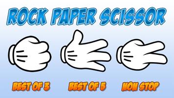 Classic Rock Paper Scissors پوسٹر