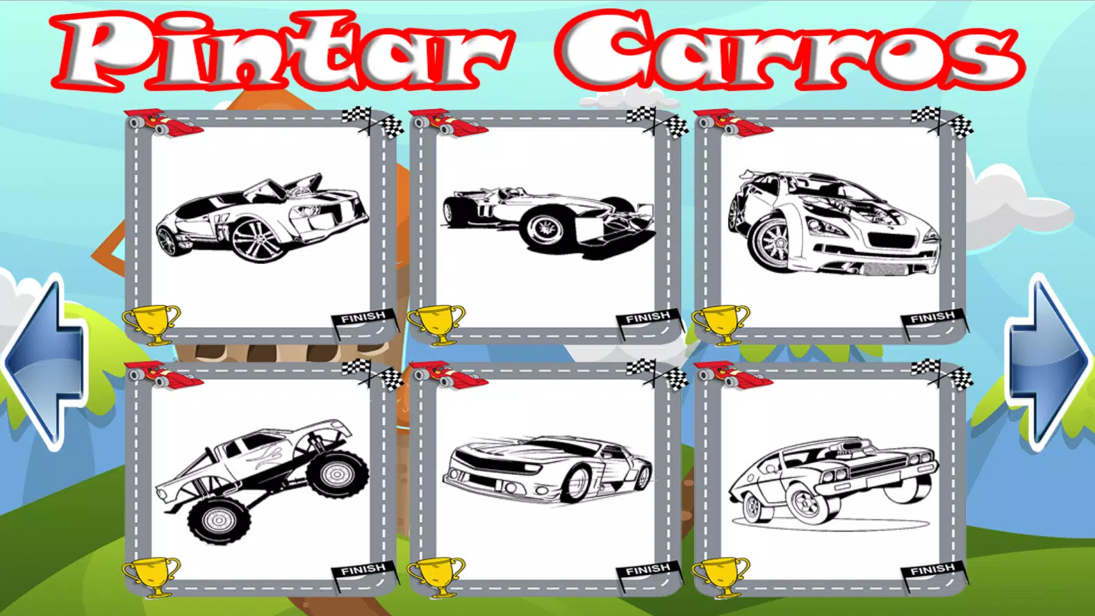 Carros colorir jogo APK (Download Grátis) - Android Jogo