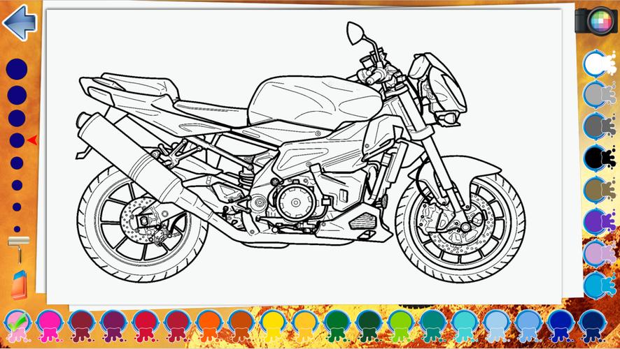 Pintar Motos - 48 Pra Colorir APK for Android Download