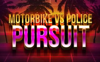 Motorbike Police Pursuit Plakat