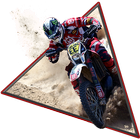 Stunt Motocross Rider Racer 3D-icoon
