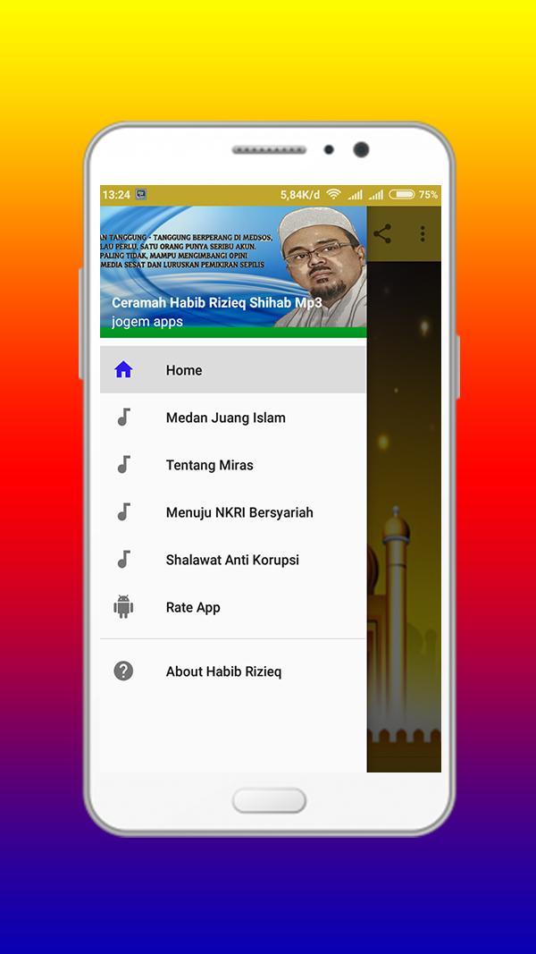 Ceramah Habib Rizieq Shihab Mp3 For Android Apk Download