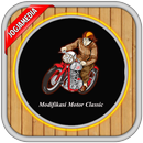 Desain modifikasi motor klasik APK