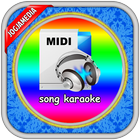 music midi karaoke icône