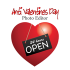 Anti Valentine Day Photo Editor icon