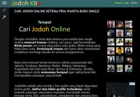 JodohKita - Cari Teman Online capture d'écran 2