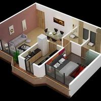 Small Home Design 3D Ekran Görüntüsü 3
