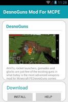 DesnoGuns Mod For MCPE ảnh chụp màn hình 2