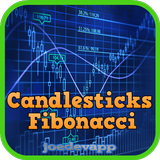 Candlesticks Fibonacci icône