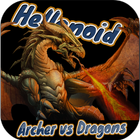 Hellanoid : Archer vs Dragons أيقونة
