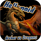 Hellanoid : Archer vs Dragons أيقونة