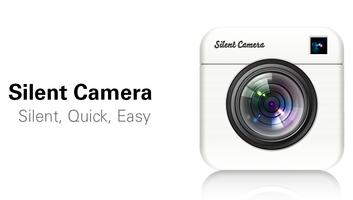 Silent Camera - BURST CAMERA الملصق