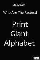 P-Giant Alphabet Affiche