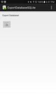 Poster Export SQLite Database