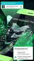 Joker Keyboard Theme Affiche
