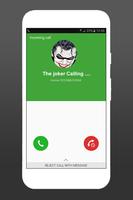 Free Call From The joker Fake Affiche