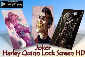 Harley Quin Lock Sreen HD 스크린샷 2