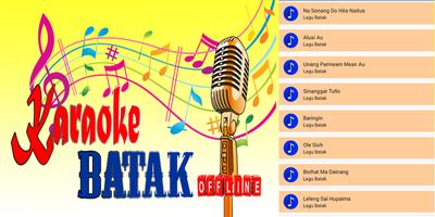 Karaoke Lagu Batak No Vocal الملصق