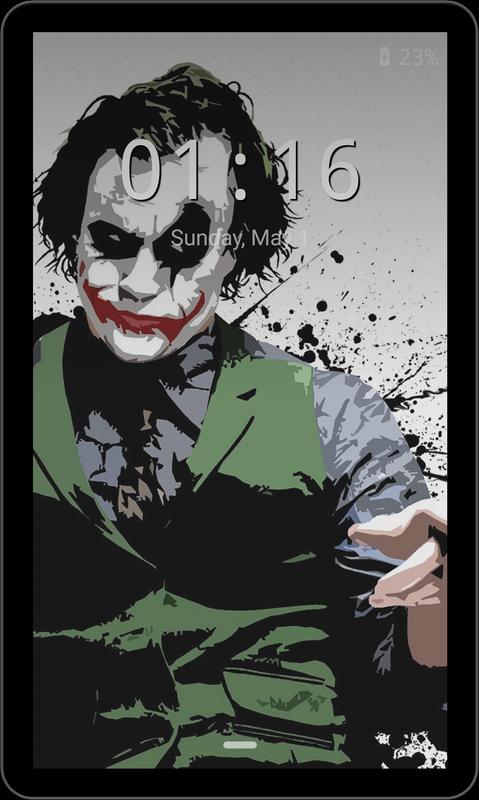 Joker Lock Screen Wallpaper